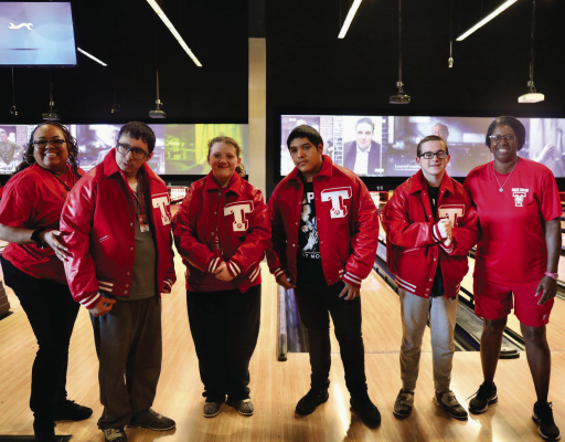 Special Olympic athletes celebrate at Film Alley