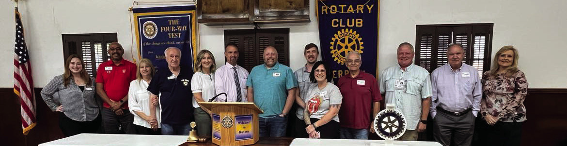 Members of the Terrell Rotary Club heard from Kaufman County Mental Health Courts Coordinator Jennifer Russell, MS, LPC as she discussed mental health in the county Thursday, Aug. 22. Photo by Bodey Cooper