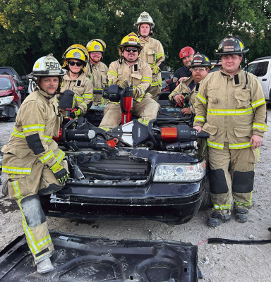 Photo courtesy of Terrell VFD Facebook page