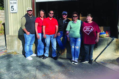 NUCOR DONATES FOOD AT TURKEY DRIVE