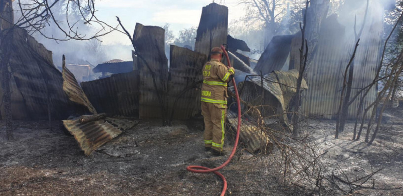 A recent rise in calls related to grass fires has resulted in departments across East Texas issuing reminders about safe burning practices. Fire department officials added that addresses should be clearly marked and visible from the roadway to aid first responders in route to handle emergency calls. PHOTO COURTESY OF TVFD FACEBOOK PAGE