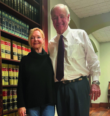 Terrell High School alumnus Ted Lyon and his wife Donna created a $100,000 scholarship endowment for graduating Terrell High School seniors. Photo courtesy of Terrell ISD
