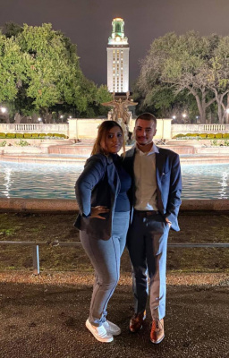 Dalila Ramirez and John Ory represented Terrell ISD at the UIL State Congressional Debate held at the Texas State Capitol last week. Courtesy photo