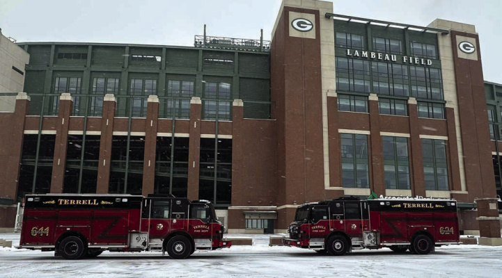 Terrell FD visits  Wisconsin for  fi nal inspection