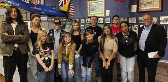 Terrell HS Key Club helps at BFTS Museum