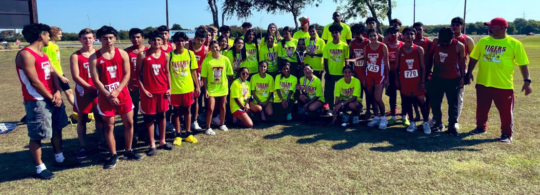 The Terrell Tiger cross country team competed at the District 14-5A Meet Oct. 10 against a slate of opponents that included Corsicana, Crandall, Ennis, Forney, Lancaster and Red Oak. Courtesy photo