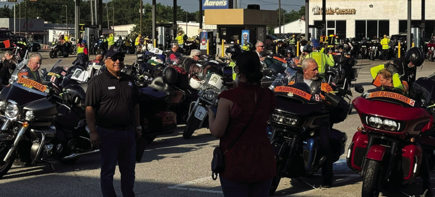 Run for the Wall visits Terrell