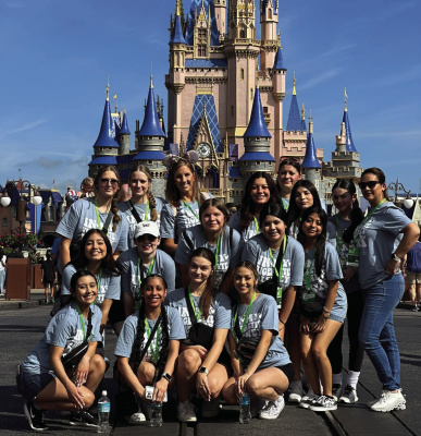 Terrell High School’s theatre troupe hit the Big Apple of New York City as they visited Radio Music City Hall, Times Square, Summit One Vanderbilt, Broadway, Central Park and much more on spring break. Meanwhile, the Tigerettes made a trip down to Orlando, Florida to visit and take part in Disney’s dance workshops. Additional photos on 9A. Photo courtesy of Terrell ISD Fine Arts Facebook page