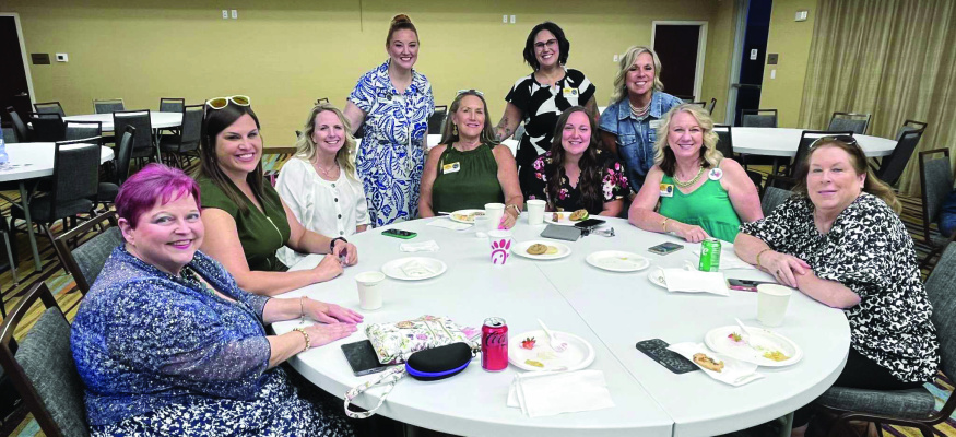 The Terrell Tribune hosted Cheers with the Chamber on Thursday, July 17 at the Fairfield Inn and Suites at Crossroads in Terrell. Members of The Terrell Tribune, The Kaufman Herald, Forney, Terrell and Kaufman Chamber of Commerce, along with other visitors and business leaders attended the event. Photo by Bodey Cooper