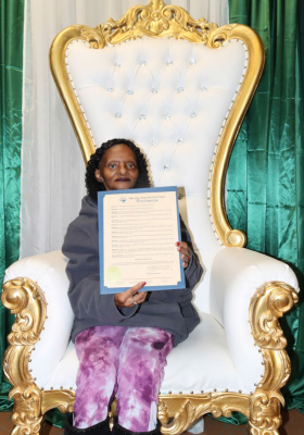 Loretta Hickmon was recognized by the Association of Breezy Hill Park. As part of the recognition ceremony, the City of Terrell issued a proclamation recognizing Nov. 19, 2022 a Loretta Combs-Hickmon Day. Courtesy photo