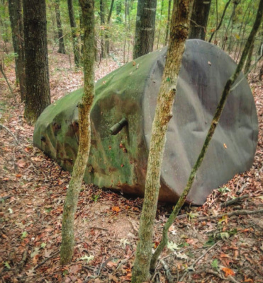 Luke’s bow stand this past week was near this old whiskey still that has been resting here for well over 100 years. Fodder for much thought for a guy setting way back in the woods waiting for a deer. LUKE CLAYTON PHOTO