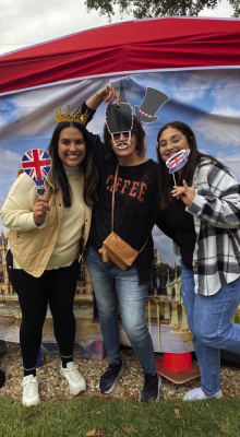 Terrell celebrates British Bash downtown