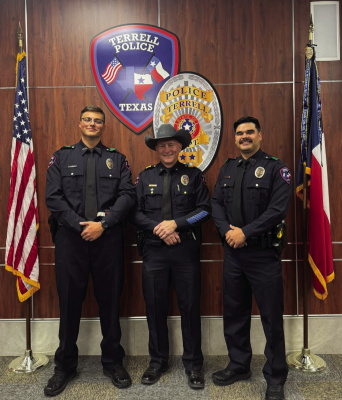 Photo courtesy of Terrell Police Department Facebook page