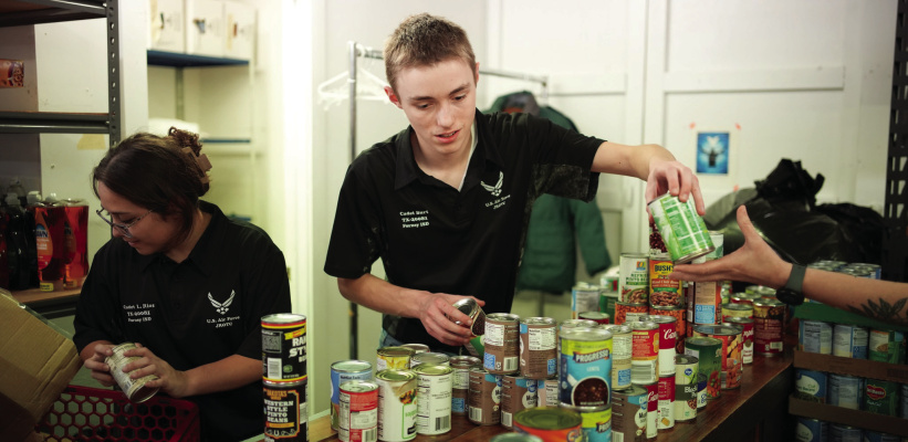 Terrell food pantry receives massive donation