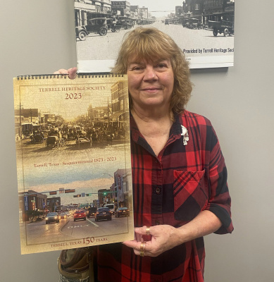 Calendars celebrating the City of Terrell’s sesquicentennial year are currently on sale at Books &amp; Crannies and the Terrell Heritage Museum. Courtesy photo