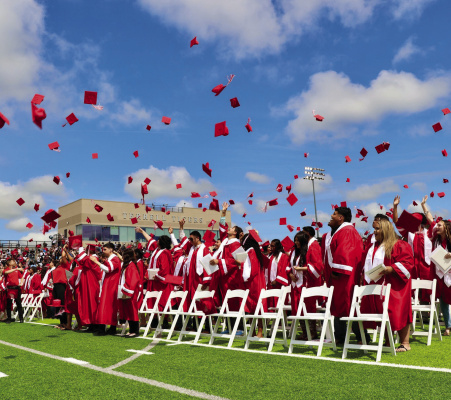 The Terrell High School Class of 2025 seniors celebrated their graduation on Friday, May 30 at Memorial Stadium. 
