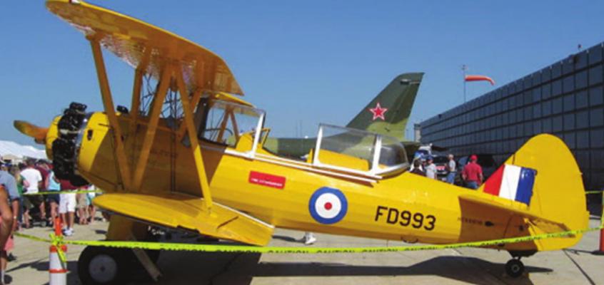 A Boeing Stearman PT-27 like this one is being donated to the BFTS Museum. SOCIAL MEDIA