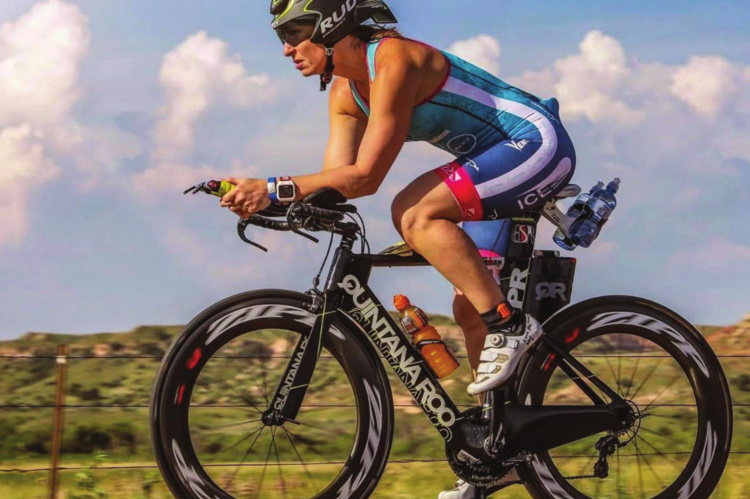 Shauna Hall, a fifth grade teacher at Dr. Bruce Wood Elementary, is an avid Ironman competitor that most recently raced in Hawaii. COURTESY PHOTO