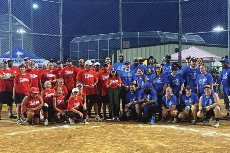 The Terrell State Hospital Bat Intentions outdueled the City of Terrell City Slickers 24-21 in a tightly contested charity game at Ben Gill Park July 29. COURTESY PHOTO