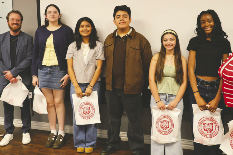 Terrell ISD School Board recognized the Terrell High School Choir students who advanced to the UIL State Solo and Ensemble Contest during their regular meeting on Monday, Sept. 21. Photo courtesy of Terrell ISD