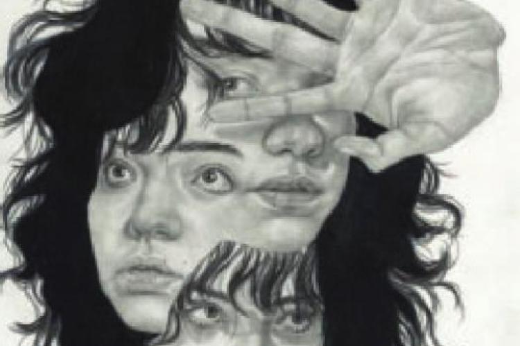 Rebeca Pittman’s portrait heads to state competition in May. TISD PHOTO