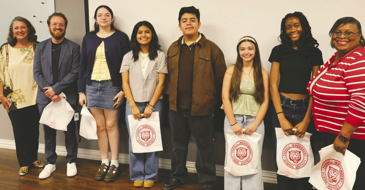 Terrell ISD School Board recognized the Terrell High School Choir students who advanced to the UIL State Solo and Ensemble Contest during their regular meeting on Monday, Sept. 21. Photo courtesy of Terrell ISD